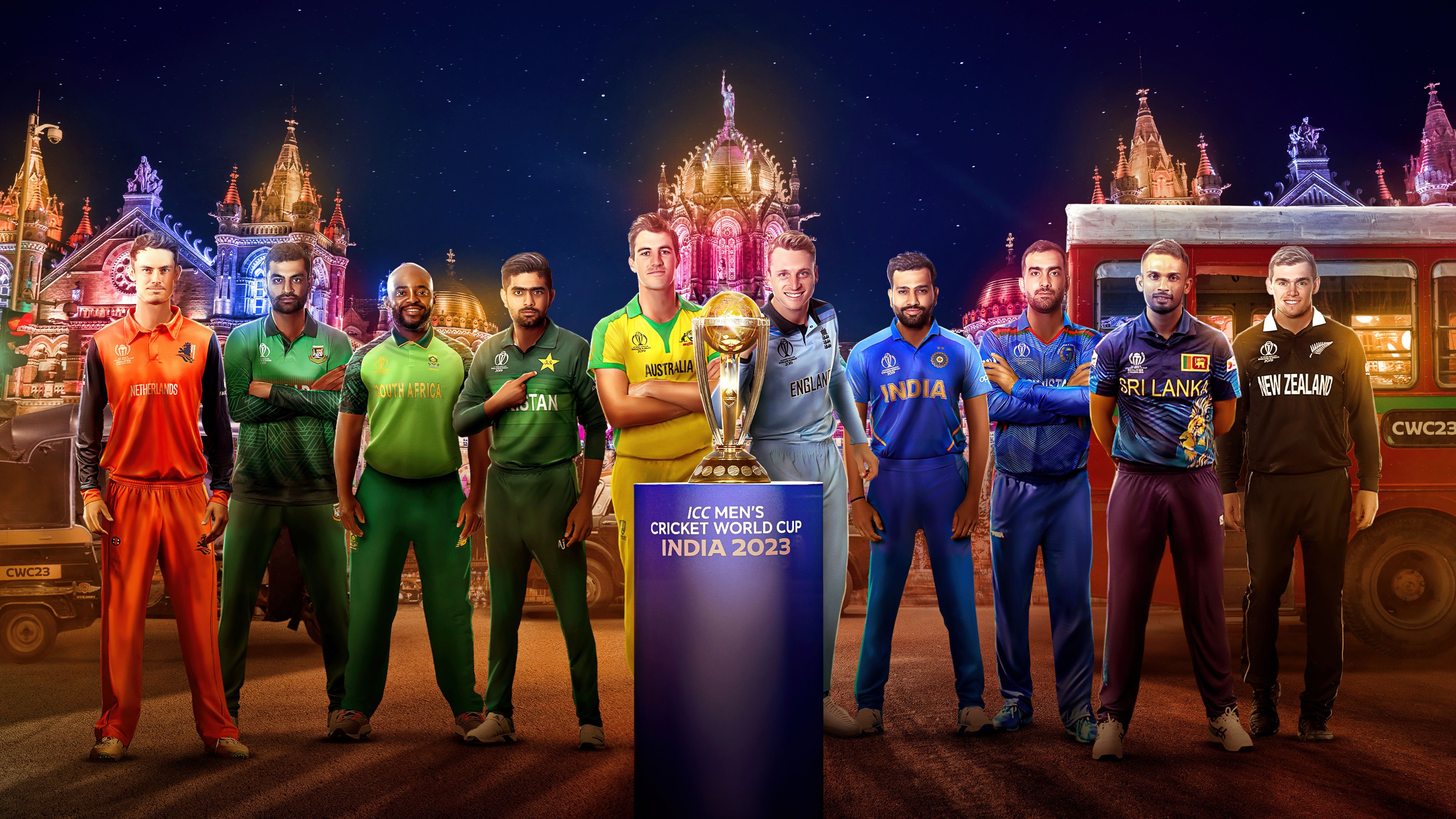 4480x2520 Cricket World Cup Wallpaper 4K, Rohit Sharma, Pat Cummins