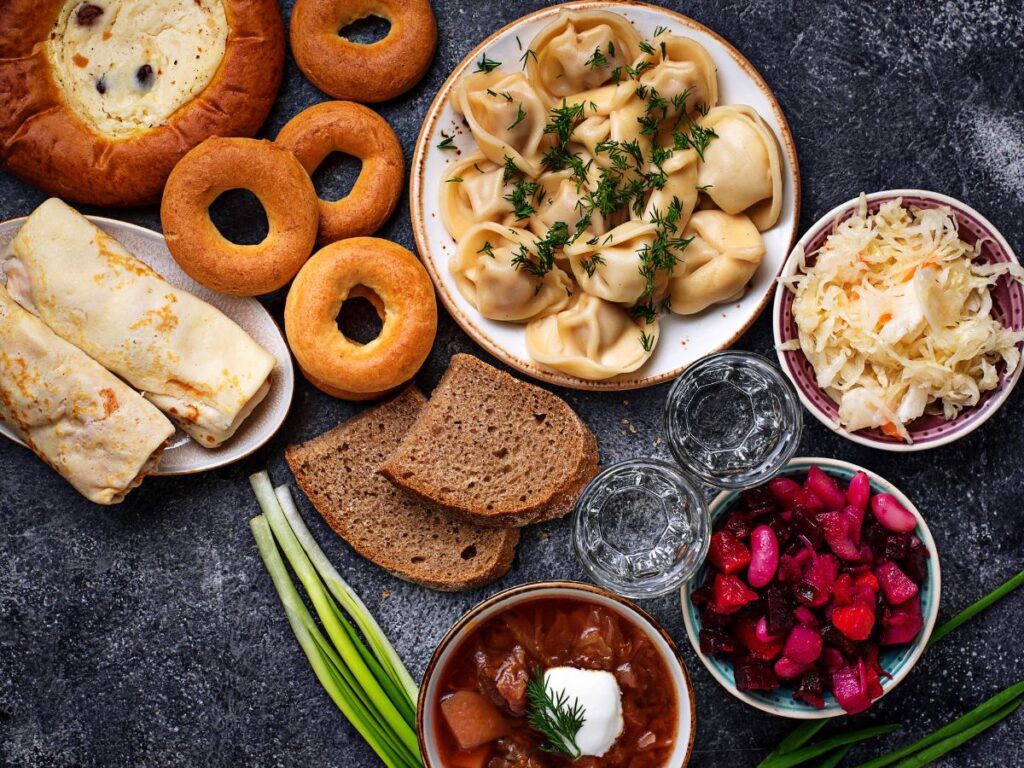 1024x768 Most Popular Foods From Russia. Very Hungry Nomads