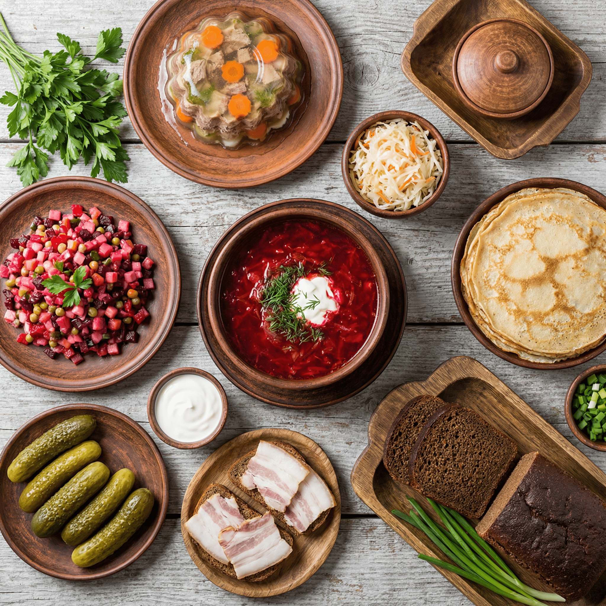 2048x2048 Russian 'Kasha': Traditional Buckwheat Porridge Recipe. AI Art Generator. Easy Peasy.AI