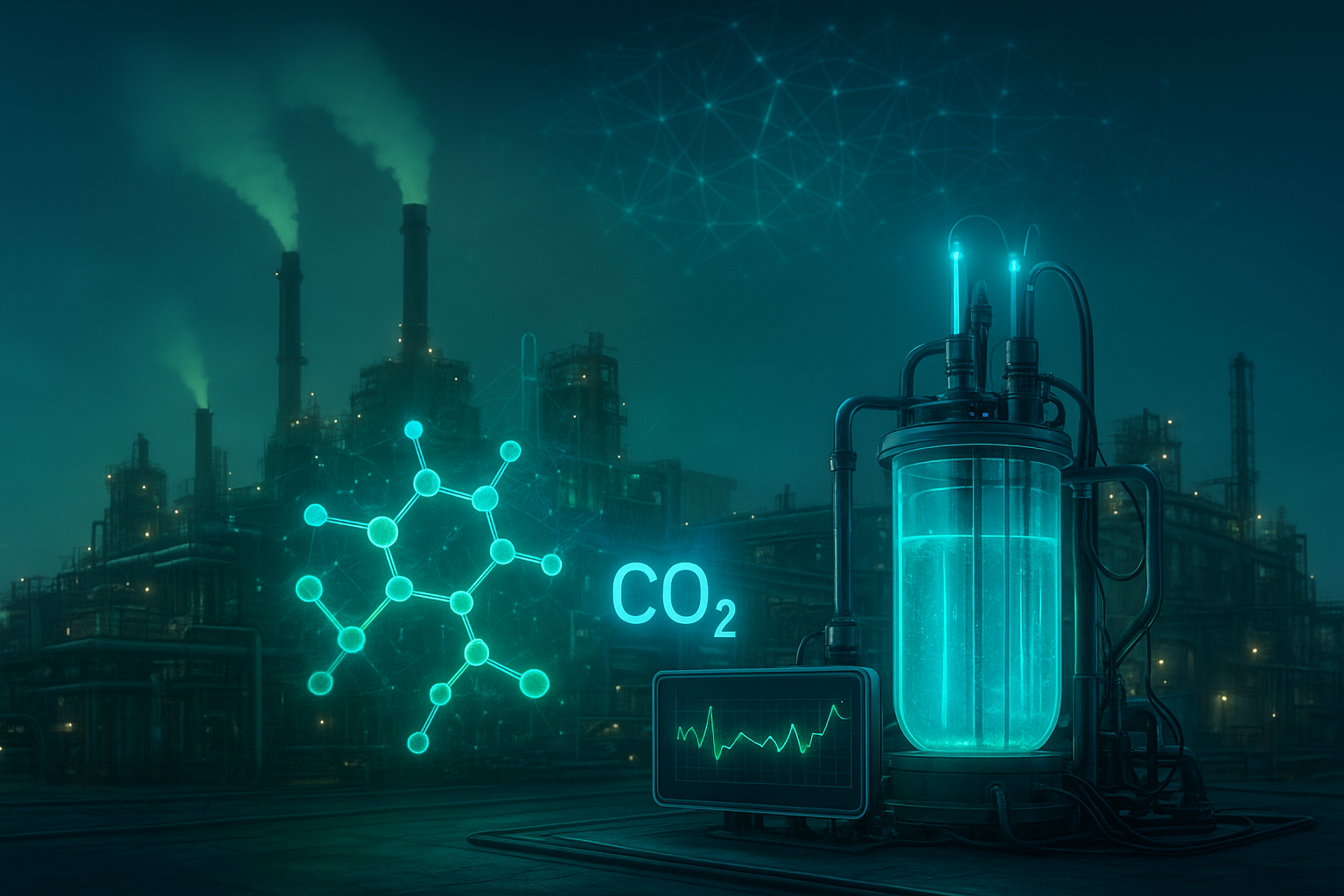 1536x1024 The Future Of Electrochemistry: AI Driven CO₂ Conversion Into Valuable Chemicals