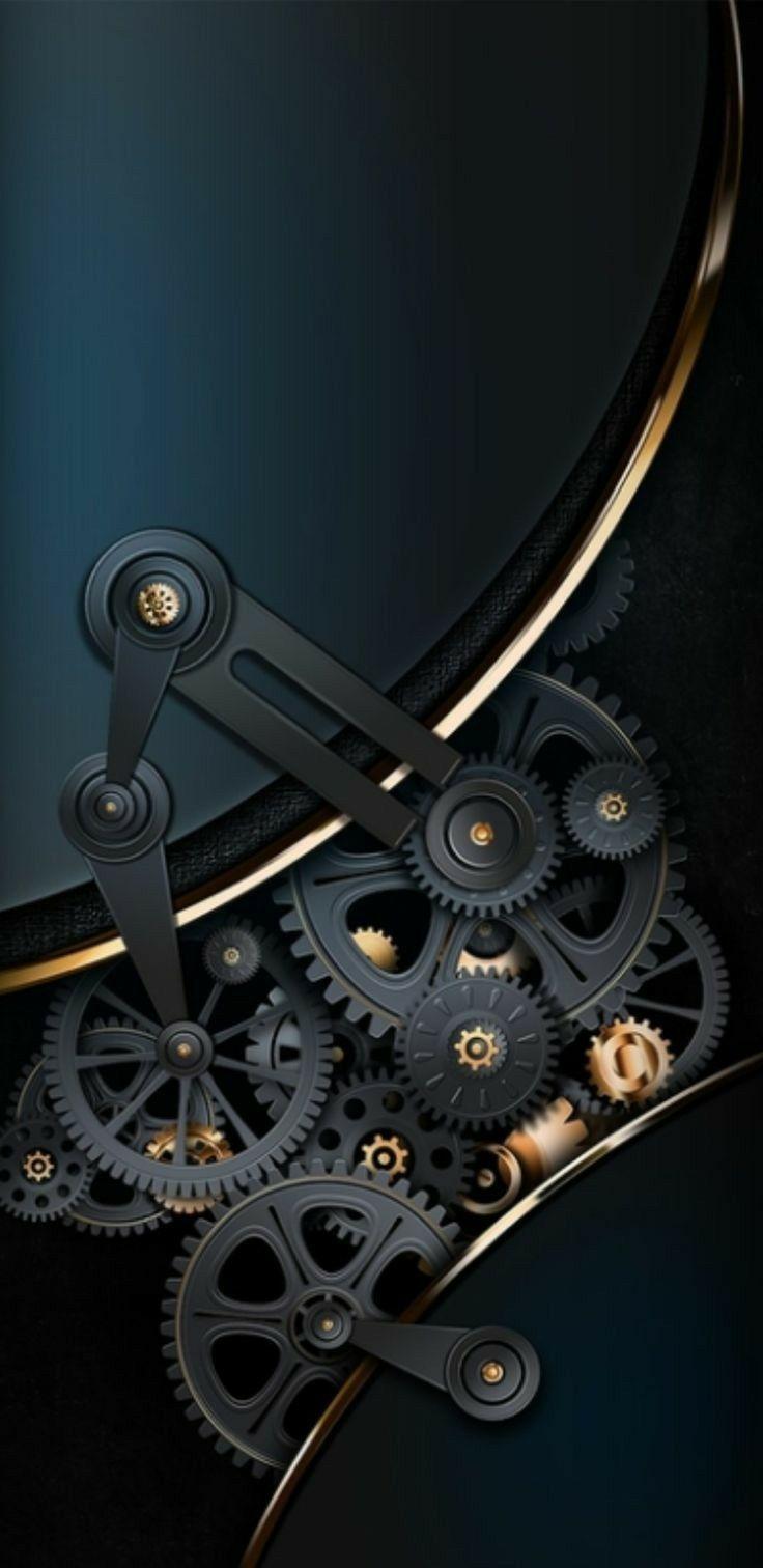 736x1512 Pin oleh Jalal Ouazzani di gears. Karya seni 3D, Seni 3D, Kreatif