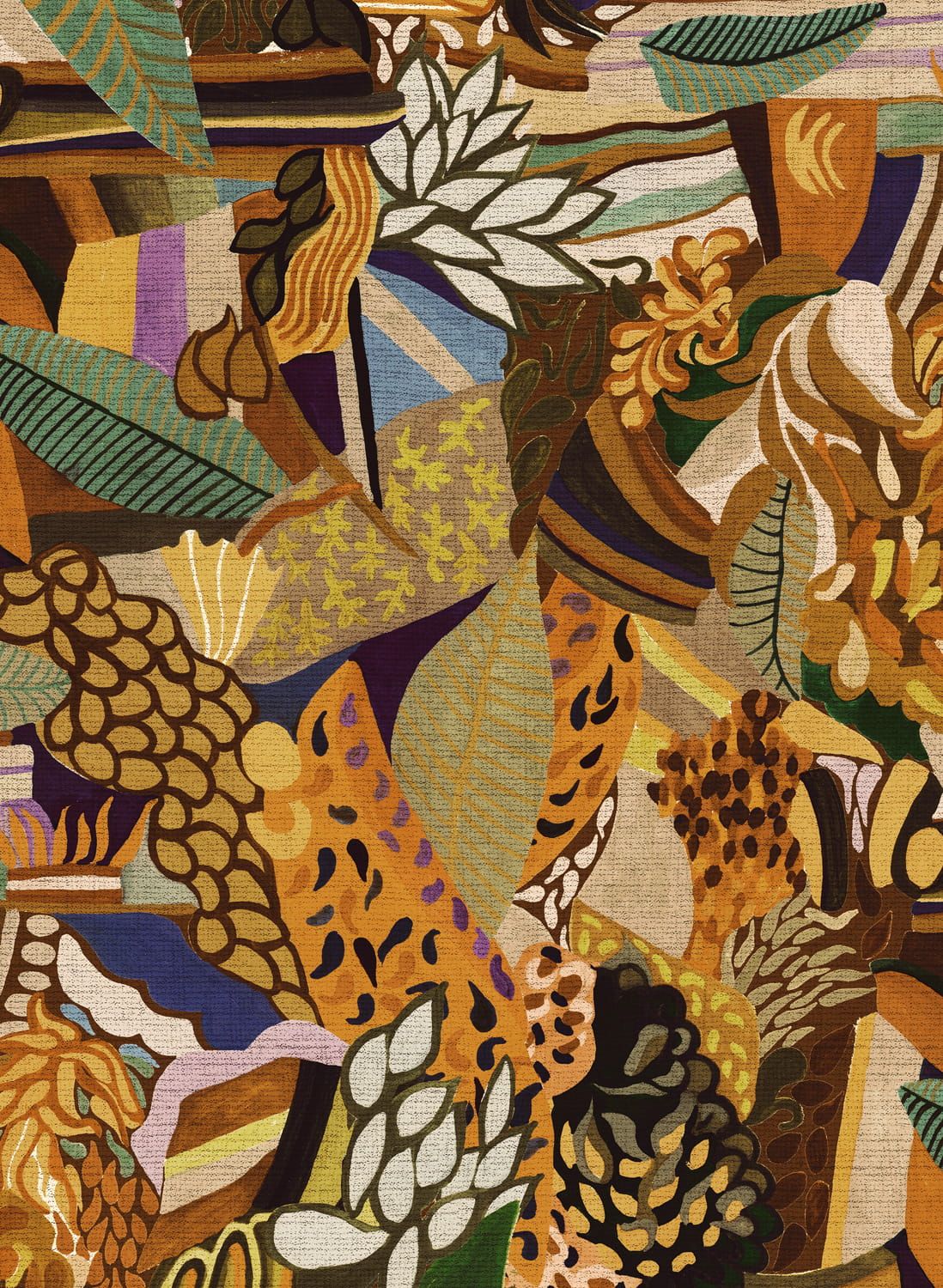 1098x1500 Arte International. Wallpaper Terra Tropicana