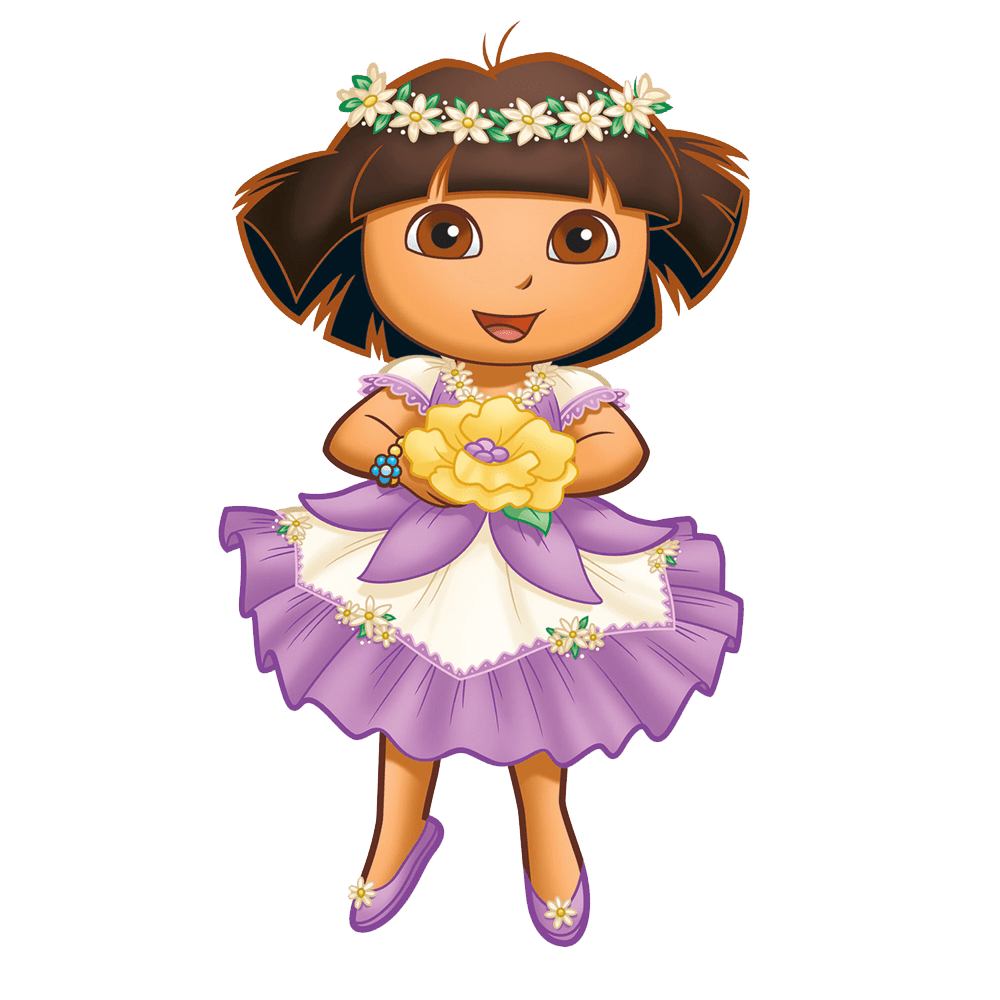 1000x1000 Dora the Explorer Image. My Fiesta! in english
