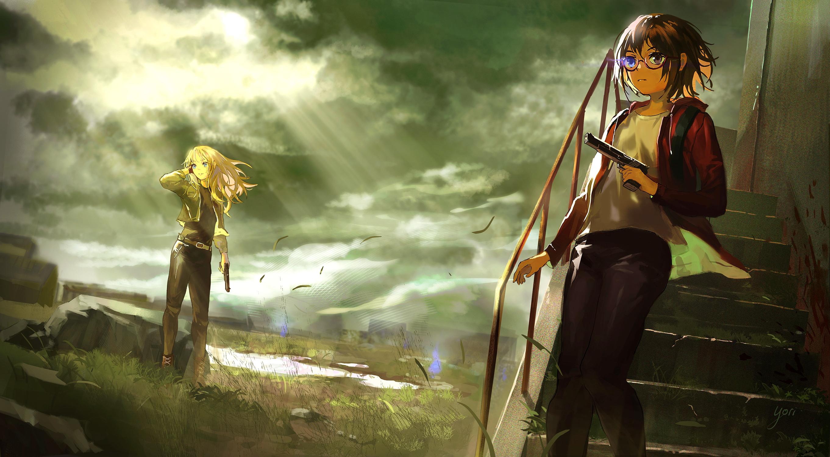 2723x1500 I made a fanart of otherside Picnic, hope you guys like it