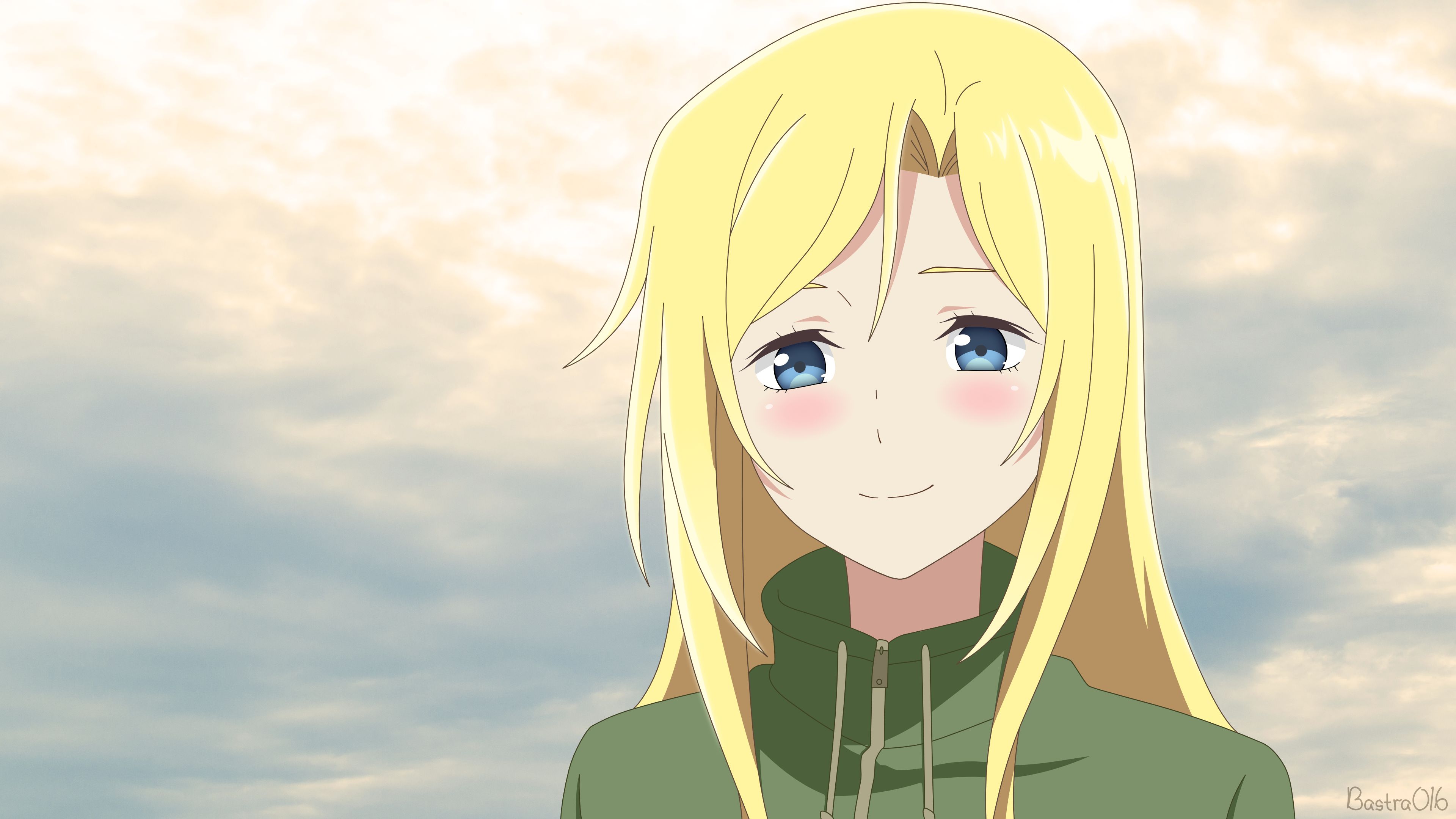 3840x2160 Phone wallpaper: Anime, Otherside Picnic, Blonde, Sky, Toriko Nishina, Urasekai Picnic 1020514