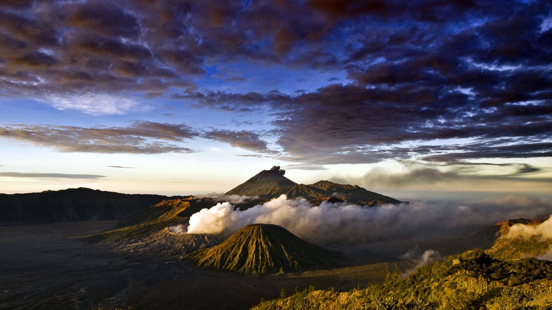1920x1080 Mount Bromo Phone Wallpaper: Free 4K & HD Downloads