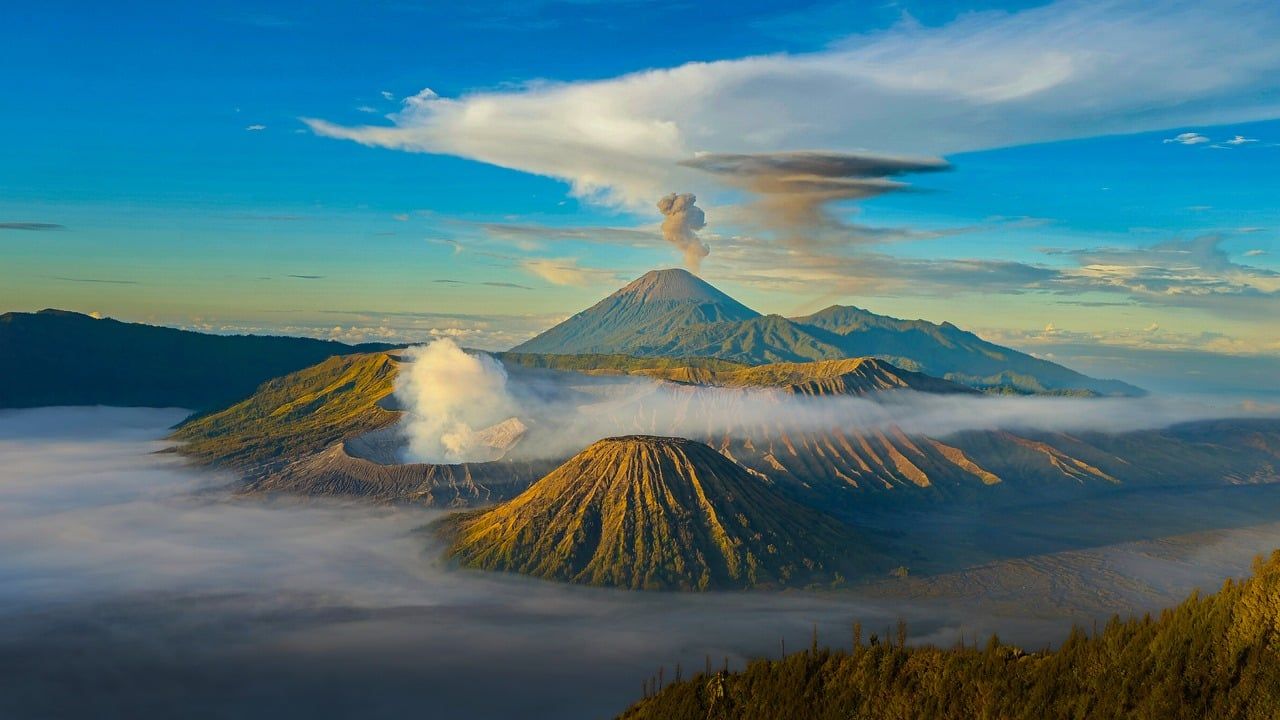 1280x720 30.Gambar Gunung Bromo & Bromo Gratis