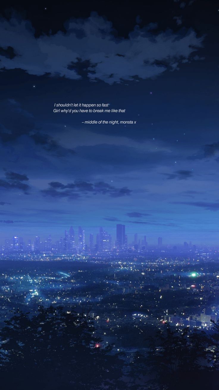 736x1308 Middle Of The Night. song lyric wallpaper aesthetic monsta x Hyungwon