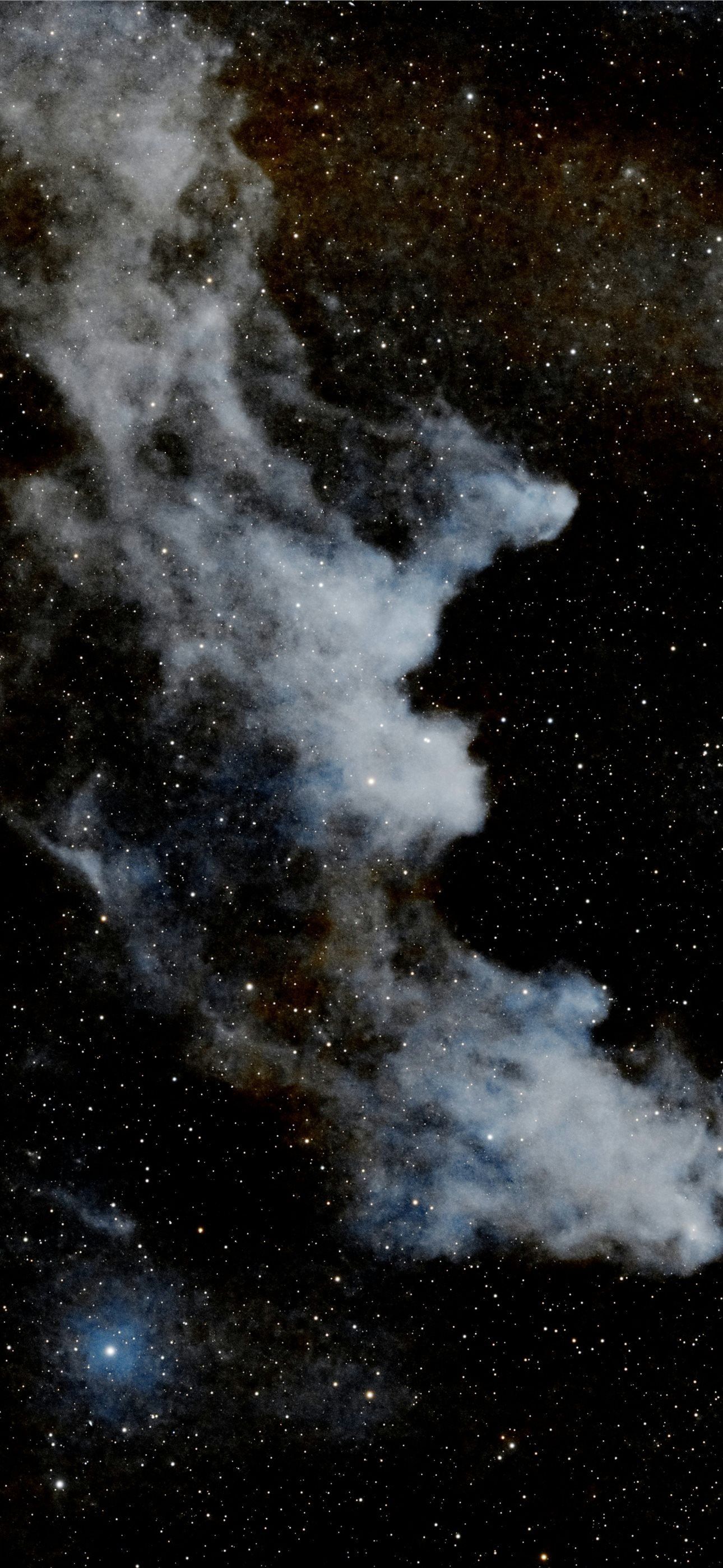 1290x2796 a very large cloud in the middle of the night sky iPhone Wallpaper Free Download