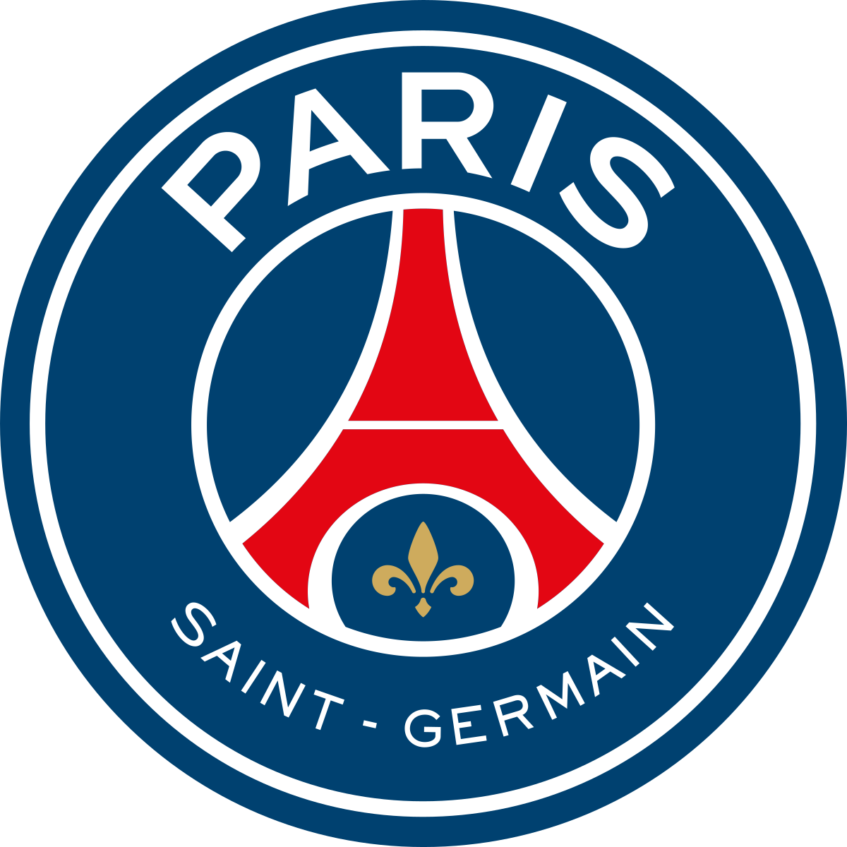 1200x1200 Paris Saint Germain (PSG) Logo PNG & SVG Download
