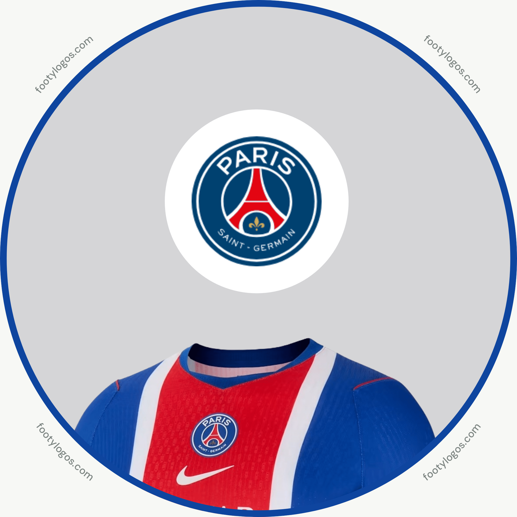 2048x2048 Paris Saint Germain (PSG) Logo PNG & SVG Download