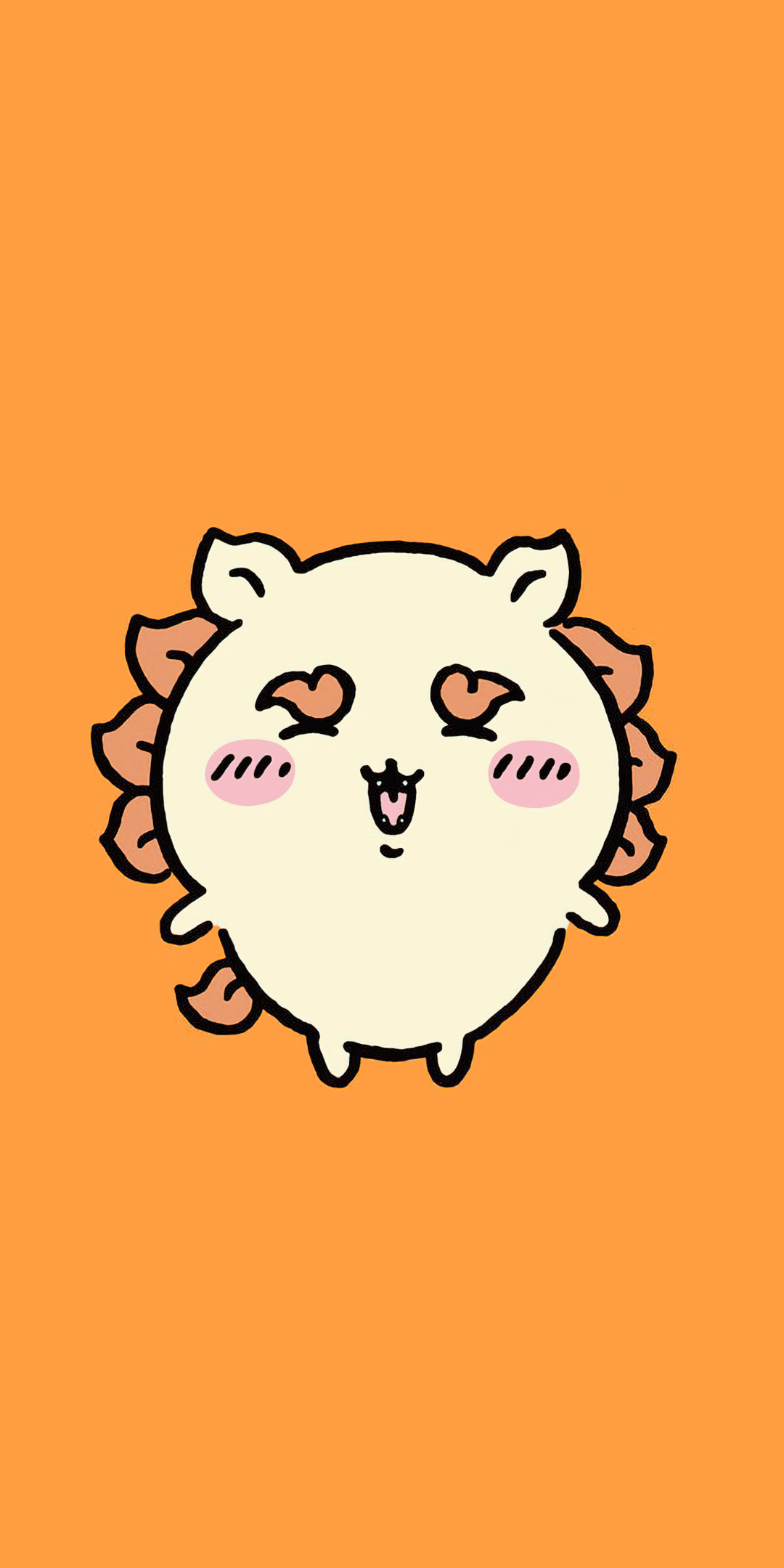 1080x2160 Shisa Wallpaper 4K, Chiikawa