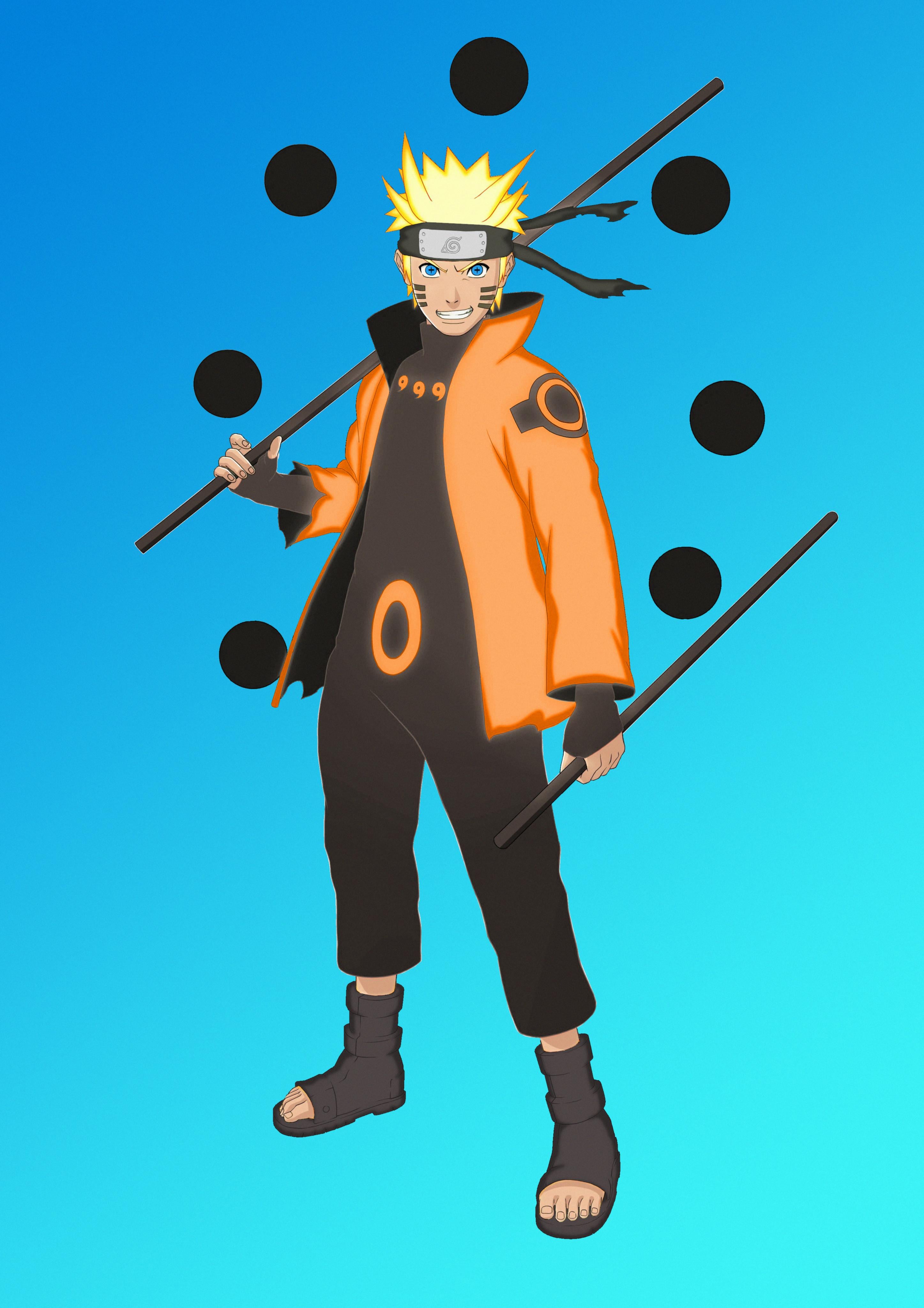2894x4093 Six Paths Sage Mode with Naruto's Normal Colour Scheme