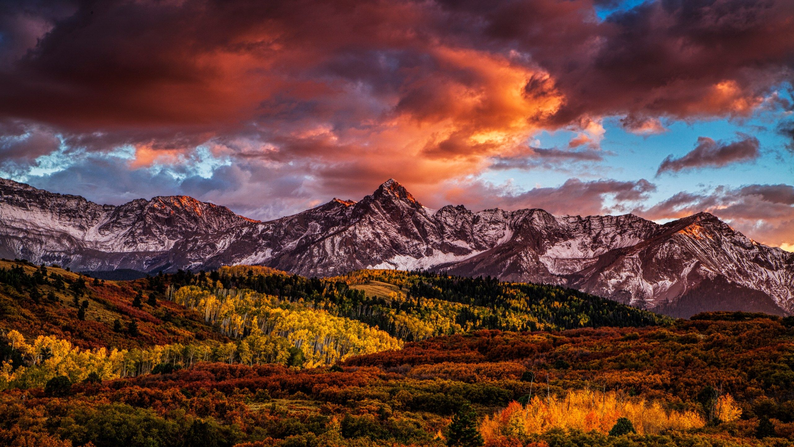 2560x1440 Celebrate the first day of Autumn: Some of the most magnificent Fall scenes in Colorado