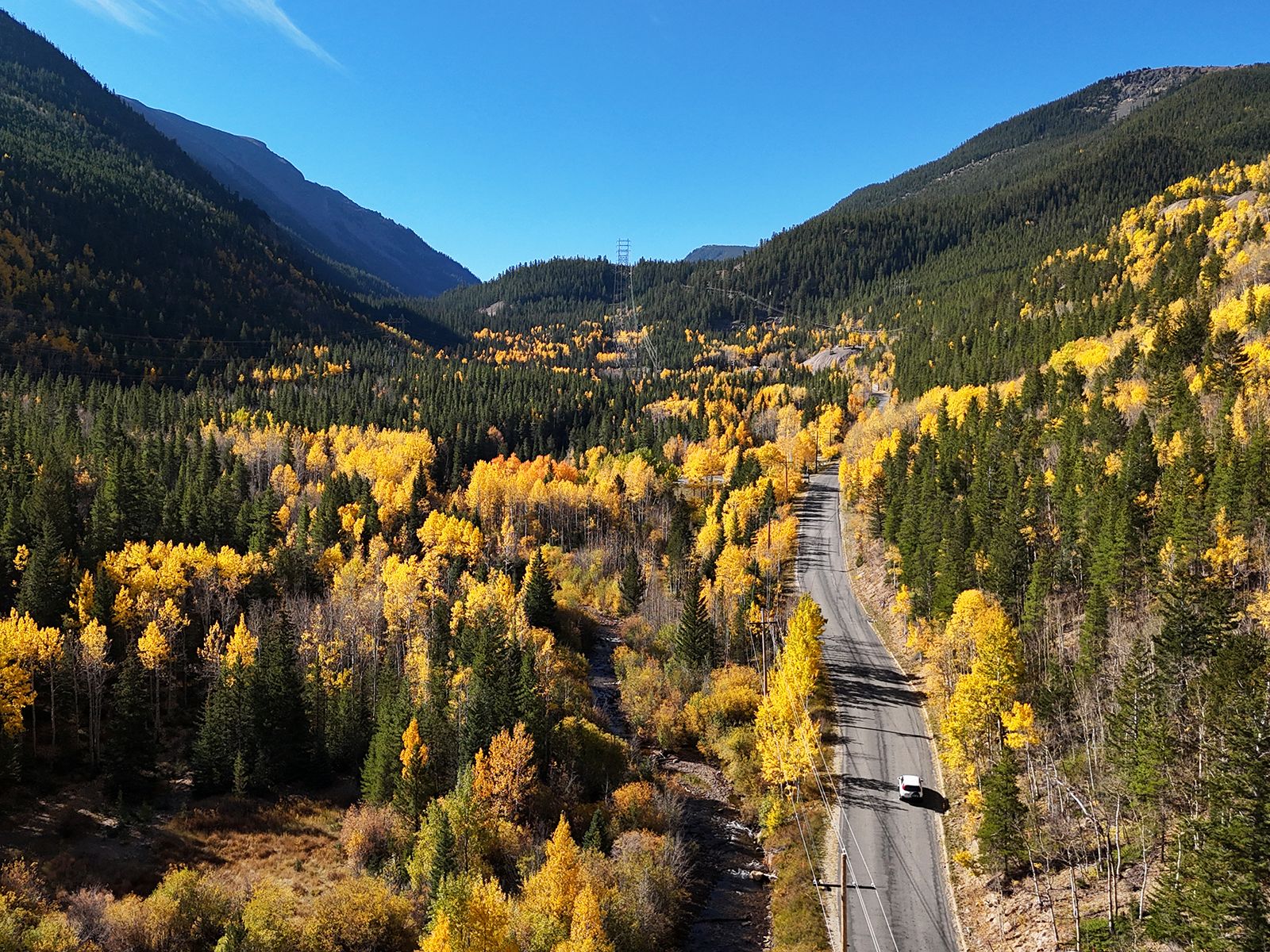 1600x1200 Guanella Pass Scenic Byway in the Fall Colorado Fall Foliage Near Denver