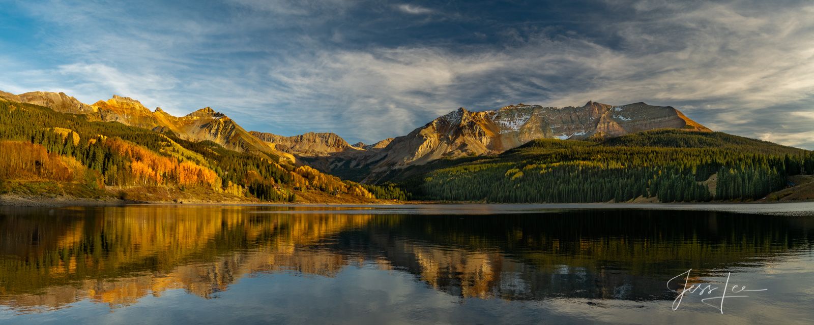 1600x640 Aspen Valley Autumn. South West Colorado. Jess Lee Fine Art Photography Prints