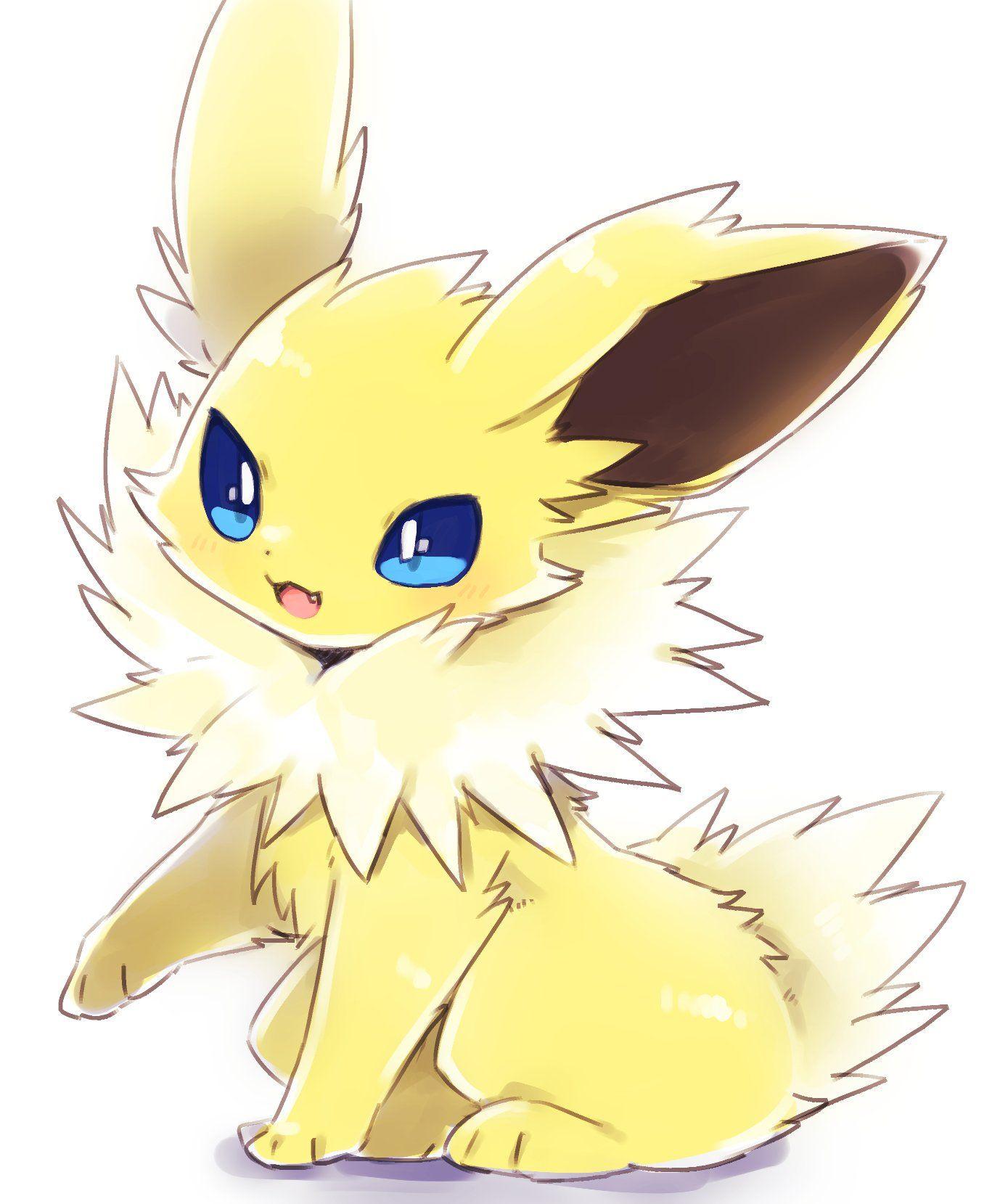 1378x1659 Jolteon. Cat pokemon, Pokemon sketch, Cute pokemon picture
