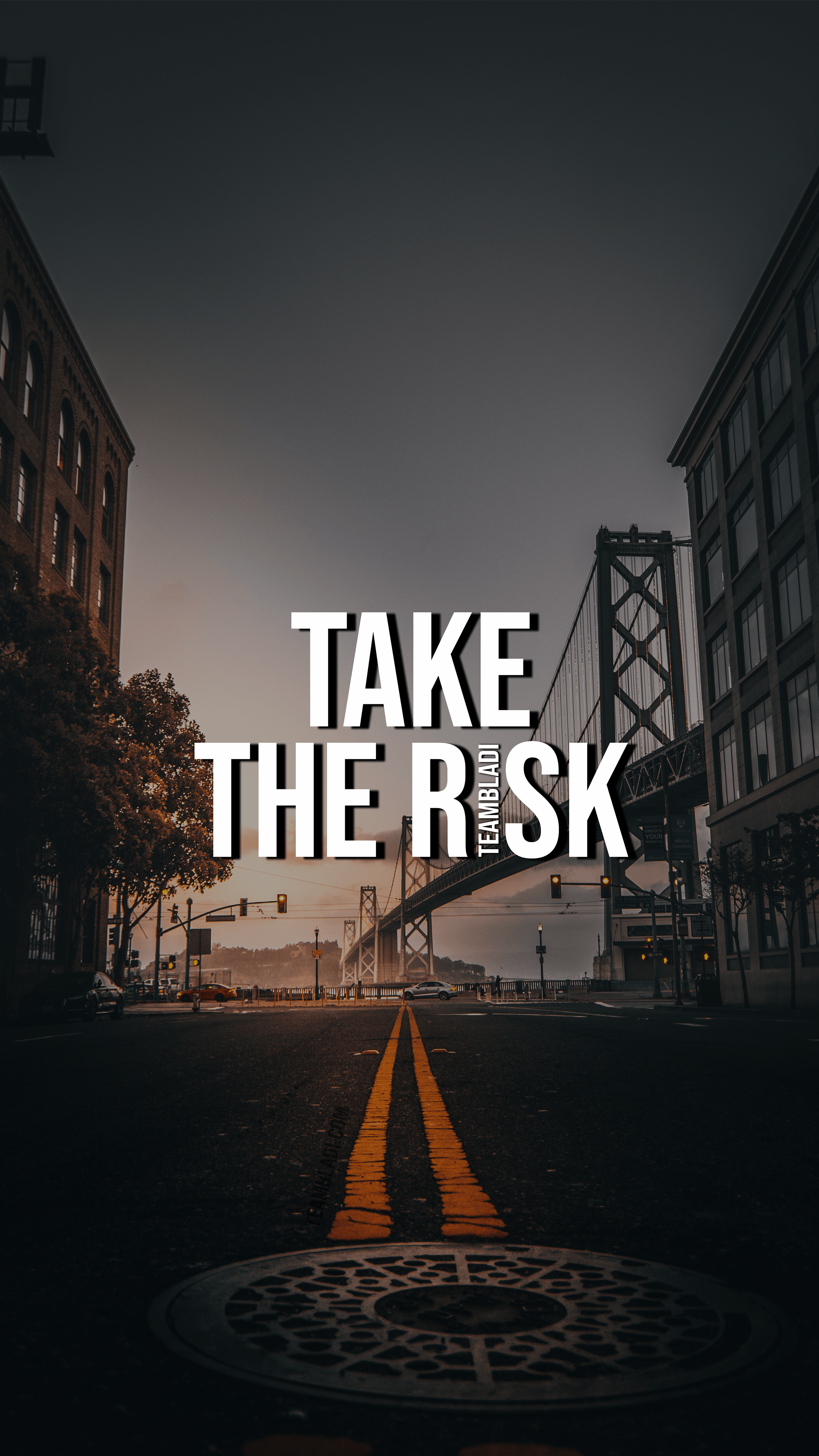 2000x3556 Take Risk Wallpaper