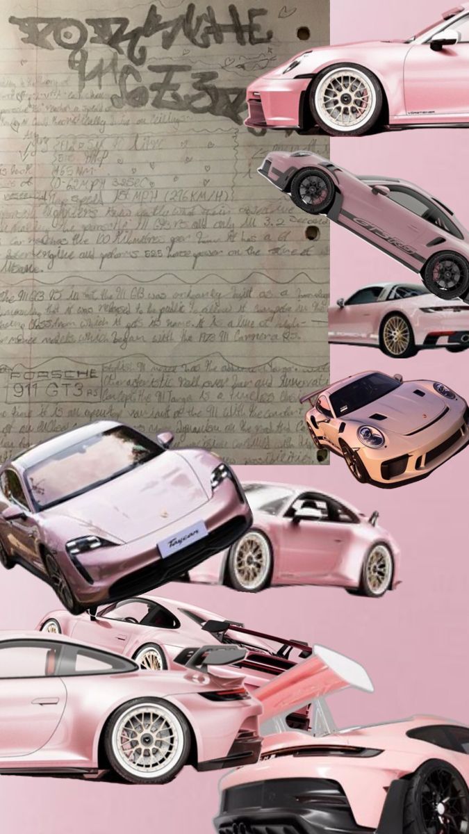 675x1200 Luxury Cars in Front of Pink Background. Butterfly wallpaper iphone, Gt3 rs, Anime memes funny