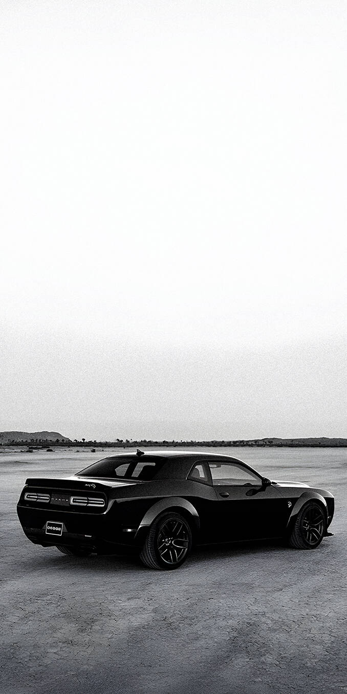 678x1356 Black Car Meme Wallpaper