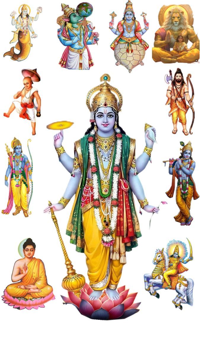 675x1200 Vishnu dashavatar art. Desktop wallpaper fall, God Hindu gods