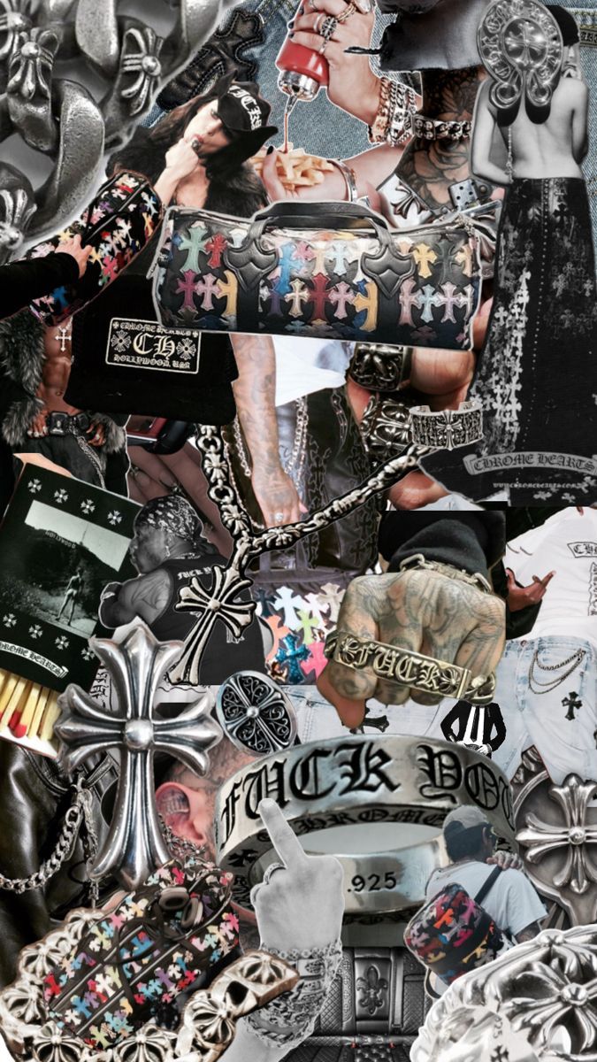 675x1200 chrome hearts collage