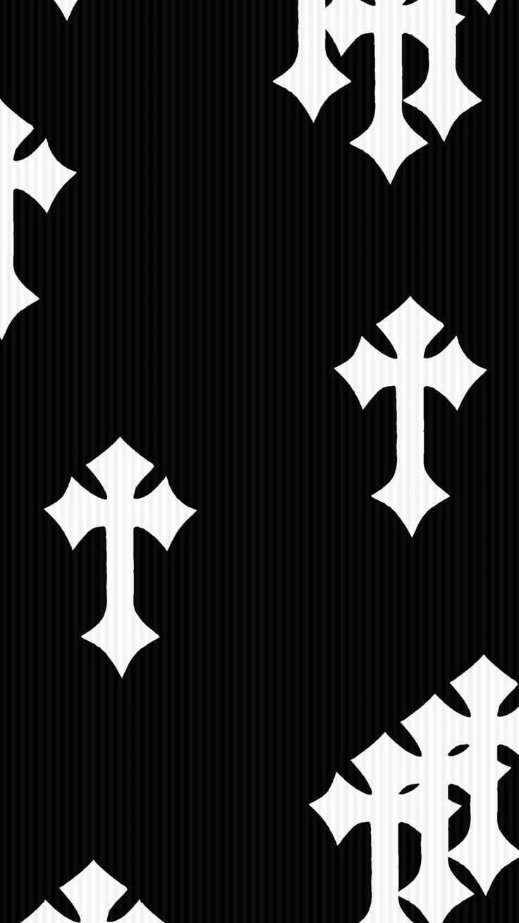 736x1308 CHROME HEARTS IPHONE WALLPAPER