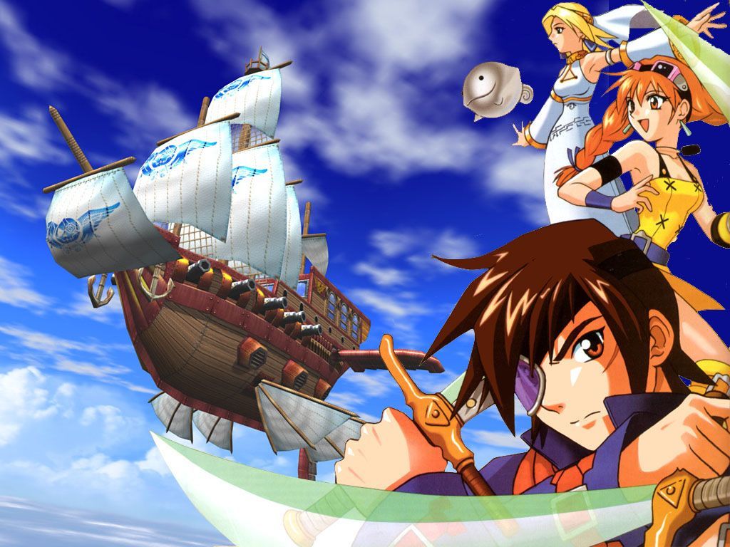1024x768 Skies of Arcadia Legends ideas. skies of arcadia legends, skies of arcadia, vyse skies of arcadia
