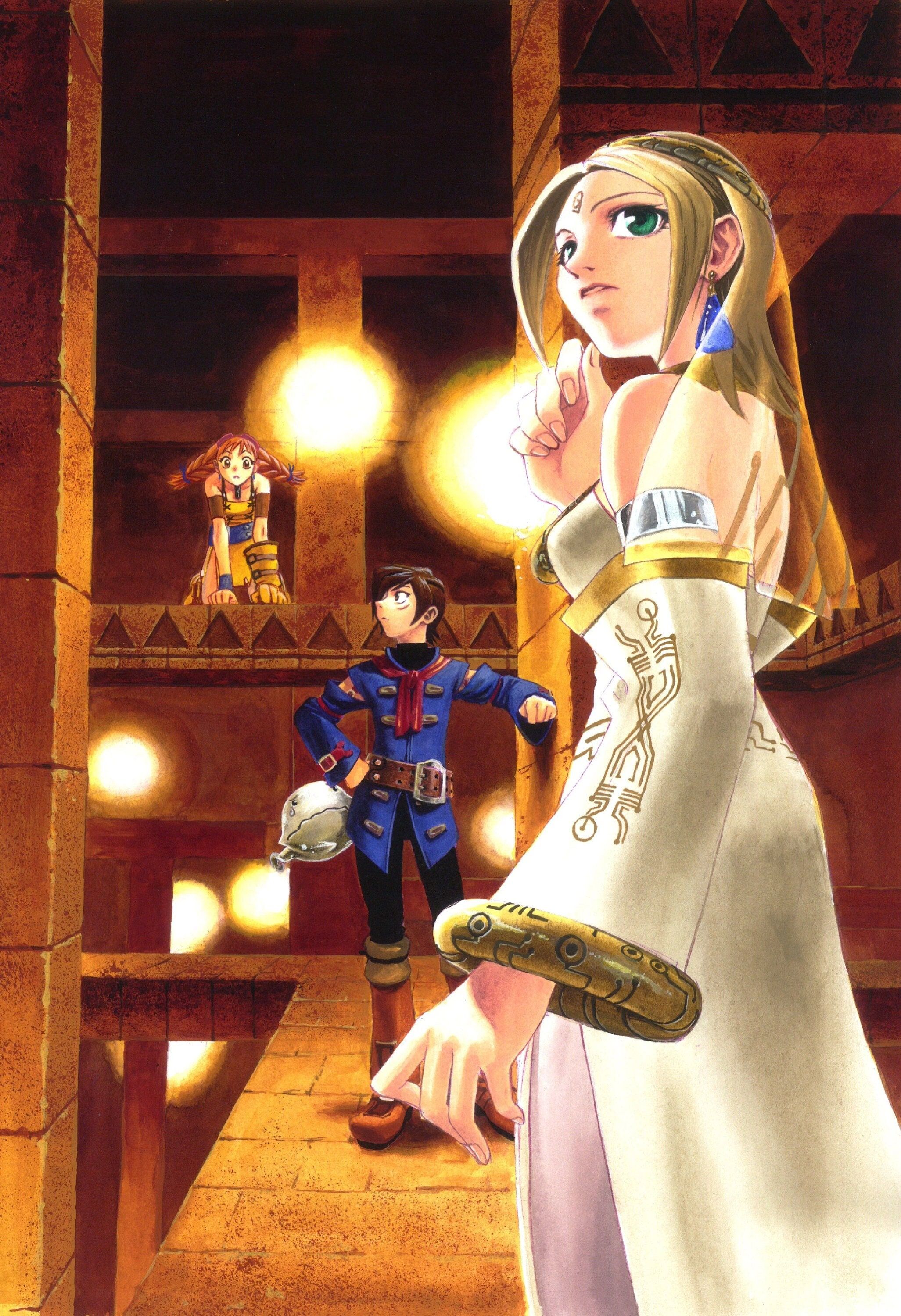 2053x3000 Skies of Arcadia Dungeon