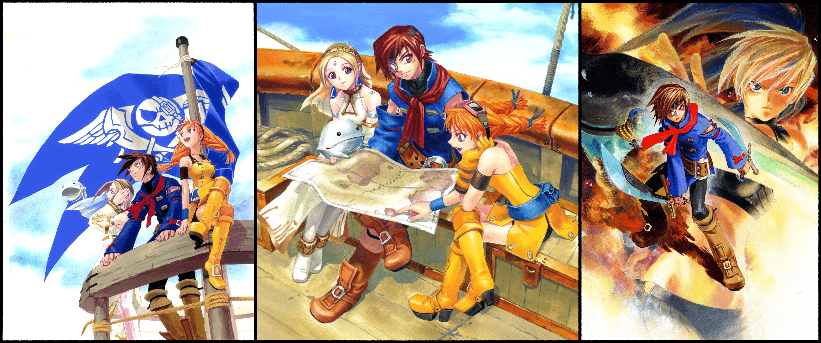 3440x1440 Skies of Arcadia Art [3440x1440]
