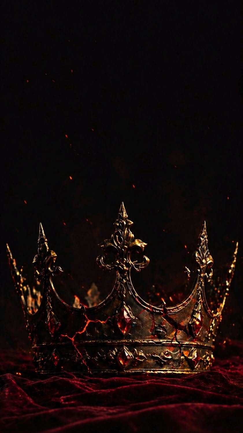 841x1495 The crown of the king. King crown aesthetic wallpaper iphone, Red queen crown dark, Crown tattoos