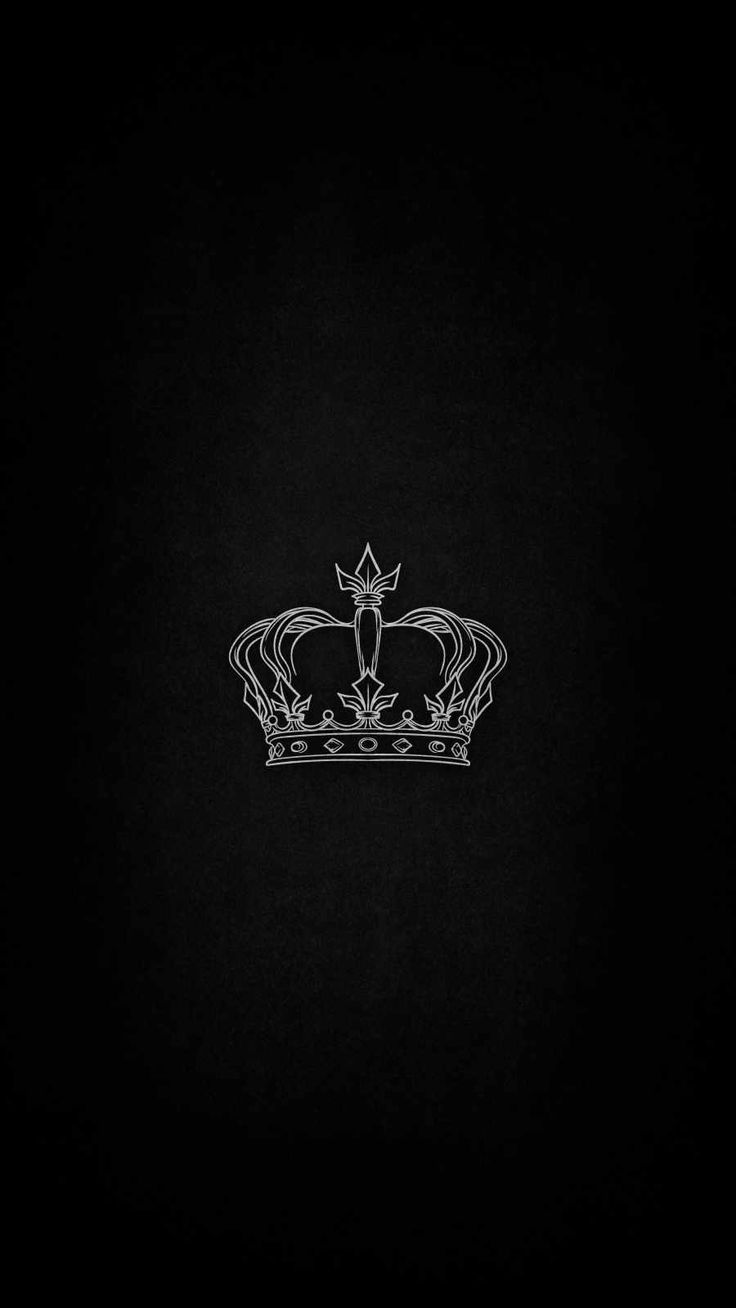 736x1308 Dark Crown Wallpaper