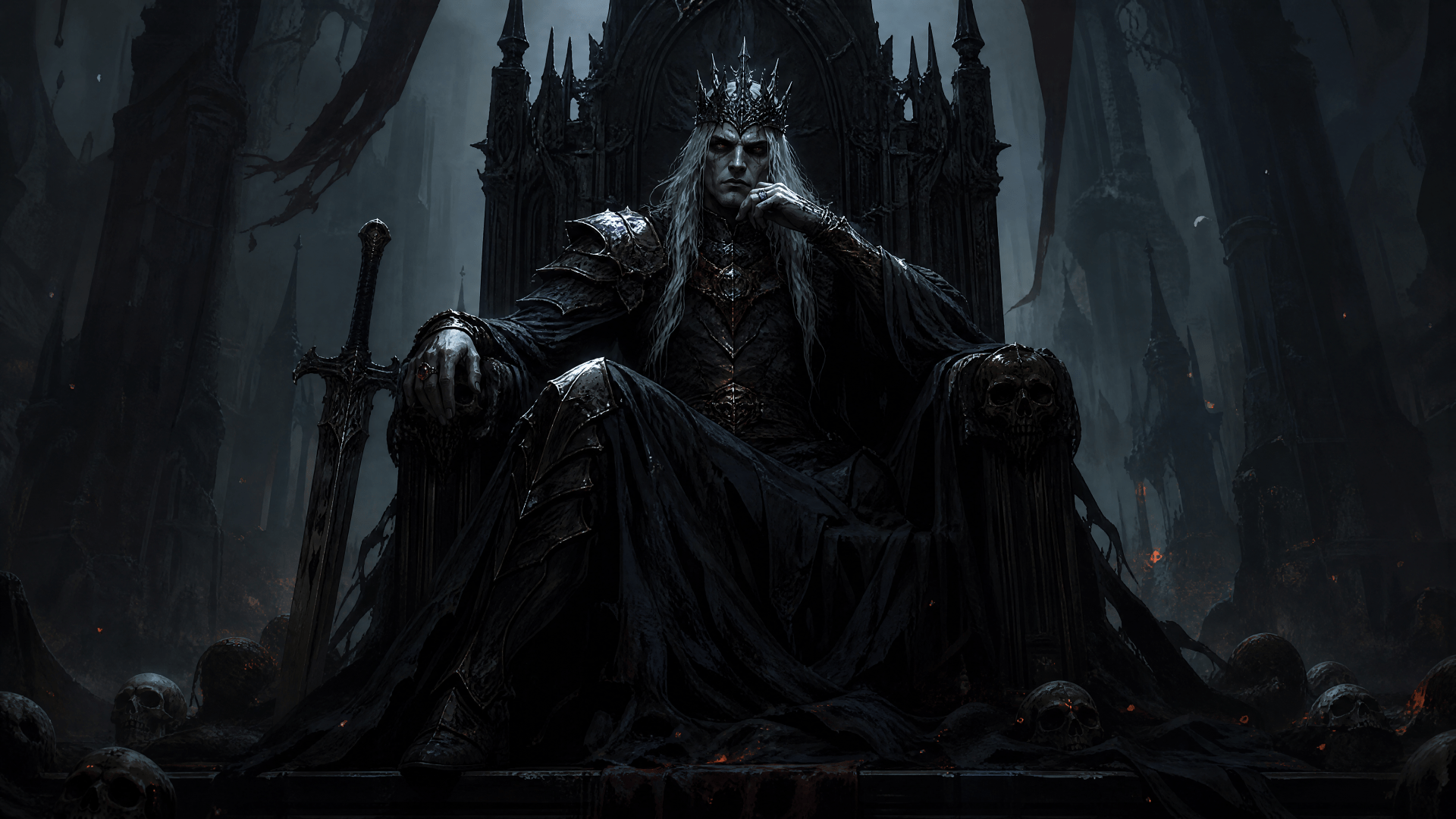 1920x1080 Ebon Throne: Dark King