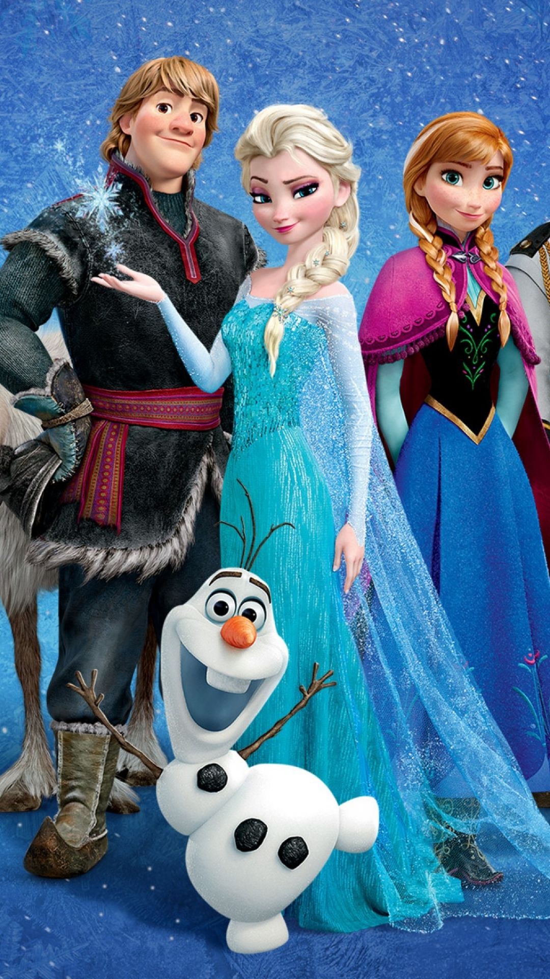 1080x1920 Phone wallpaper: Movie, Frozen, Elsa (Frozen), Olaf (Frozen), Kristoff ( Frozen), Frozen (Movie), Anna (Frozen) 1207610