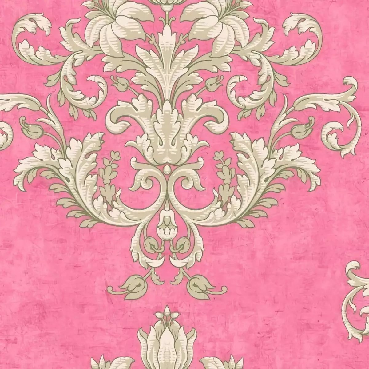 1200x1200 Pink Palace Damask GO41001