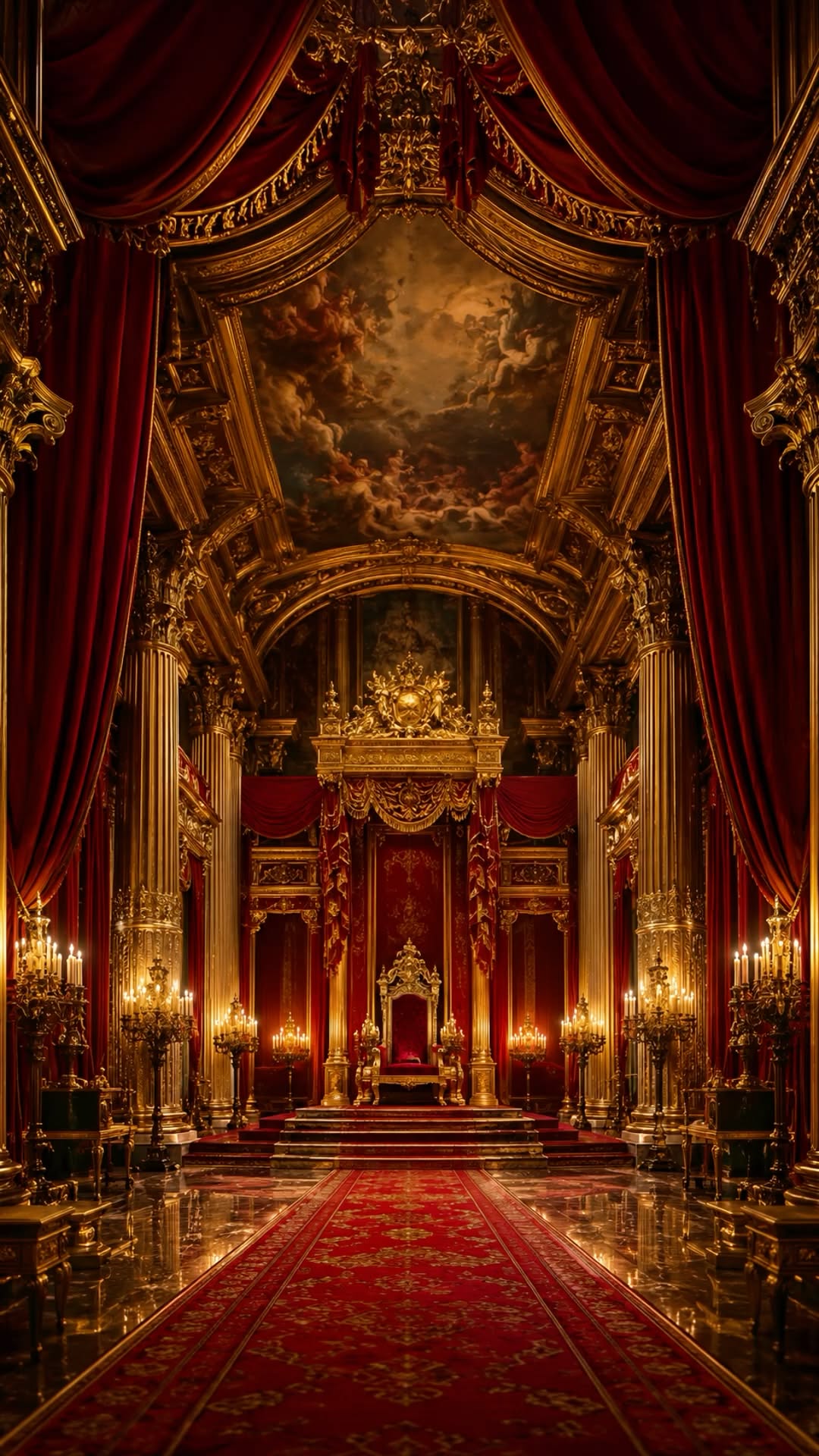 1080x1920 Golden Throne Room