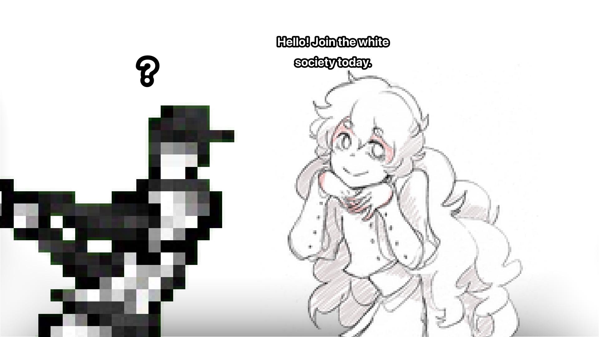 1920x1080 Q84 vs The Batter (Hello Charlotte vs OFF) The False Sense Of Grey Sprite Art + Thumbnail