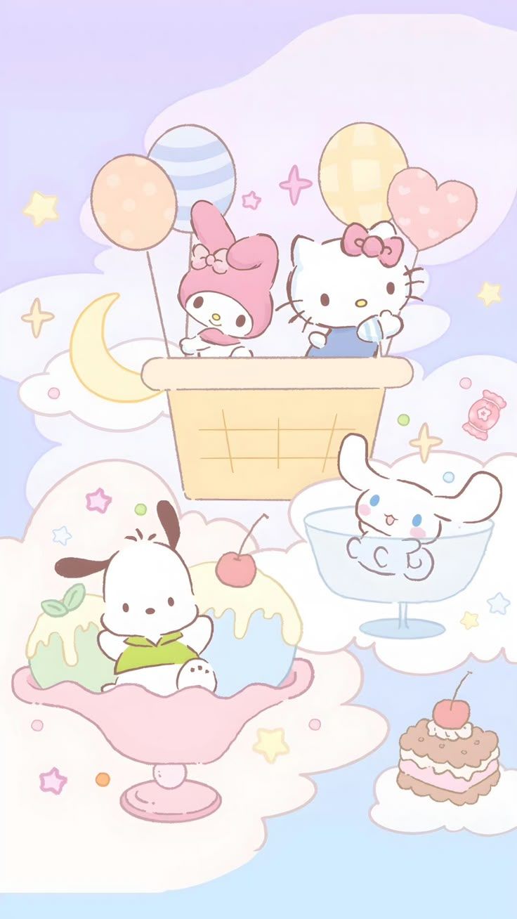 736x1308 hello kitty wallpaper