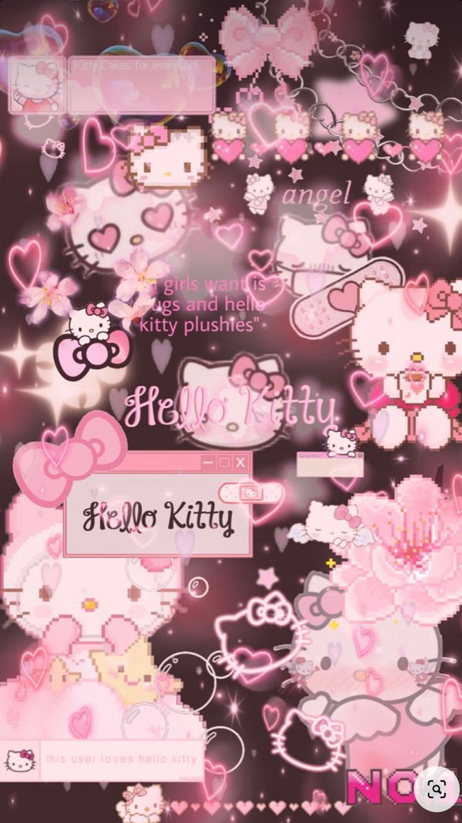 674x1200 Hello Kitty Sanrio Wallpaper