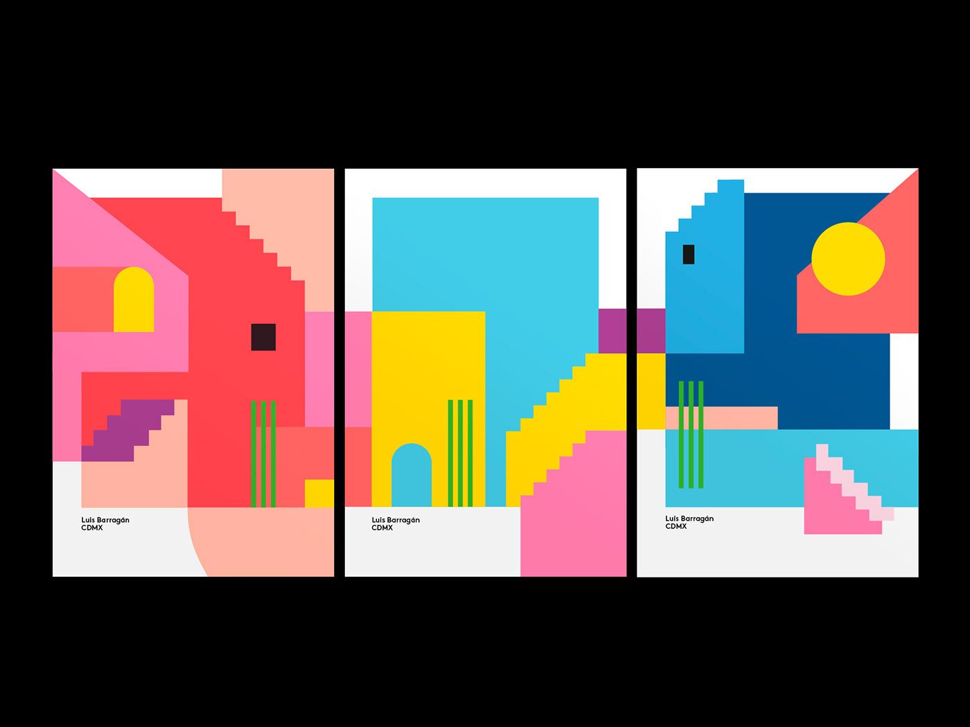 1400x1050 Luís Barragán. Poster Serie Limited Edition (2). Image - Behance