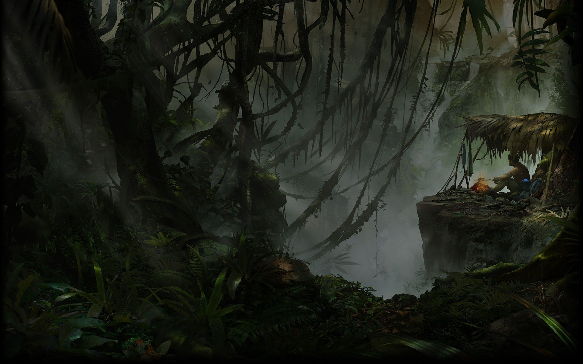 1920x1200 Green Hell: Jungle Campfire Survivalx1200