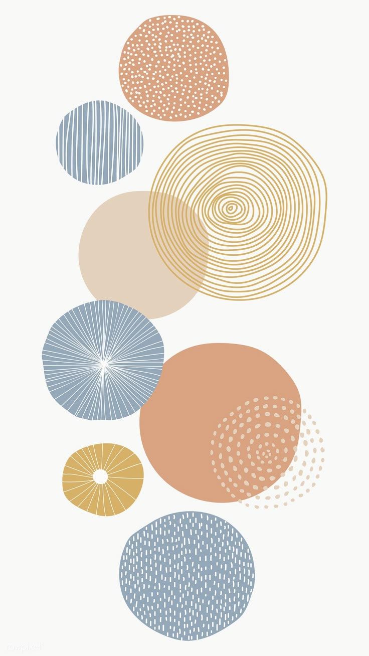 736x1308 Download premium png of Round patterned background transparent png by Nunny about aesthetic, green wall, shapes png, linear, and line art 2274263