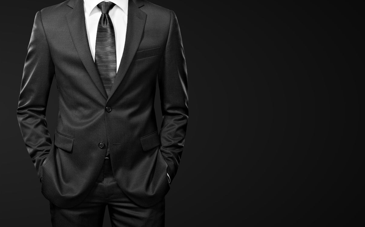 1206x750 Wallpaper Man in Black Suit Jacket, Background Free Image