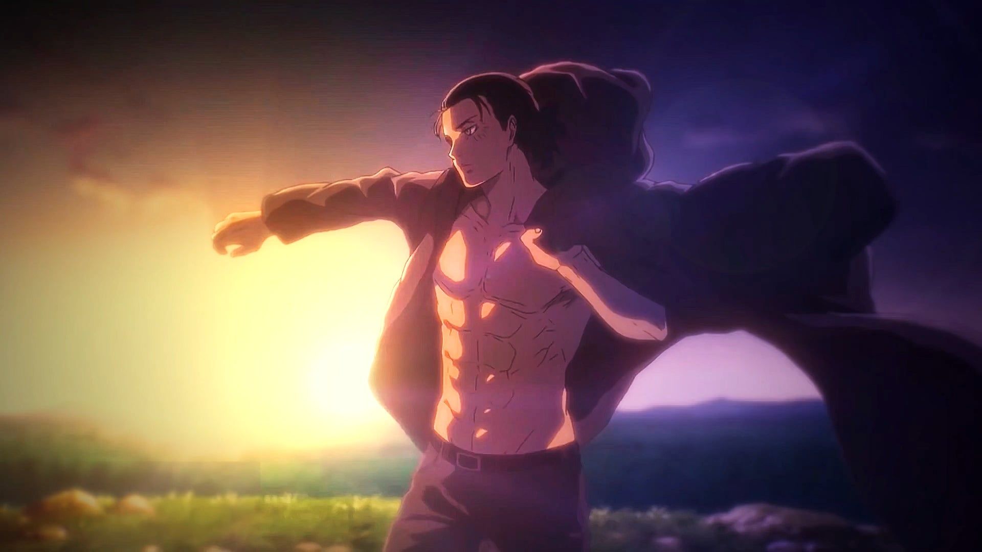 1920x1080 Eren Jacket Wallpaper