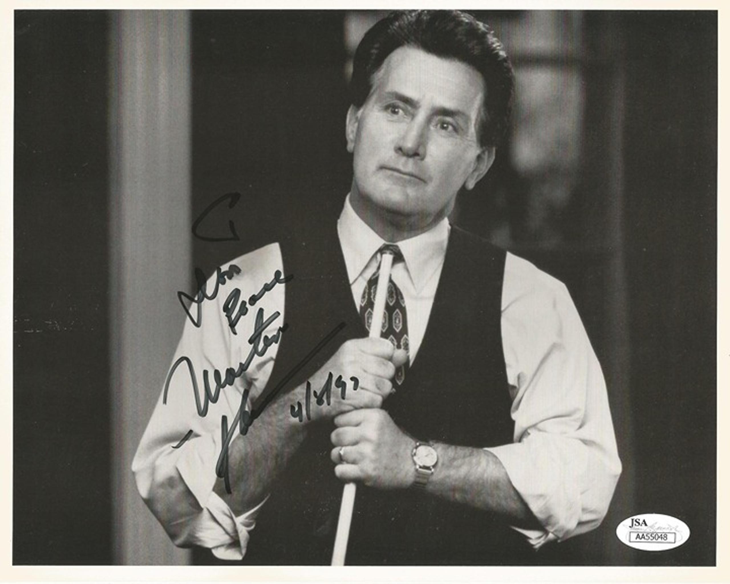 2560x2048 Vintage Autographed Photo Martin Sheen JSA