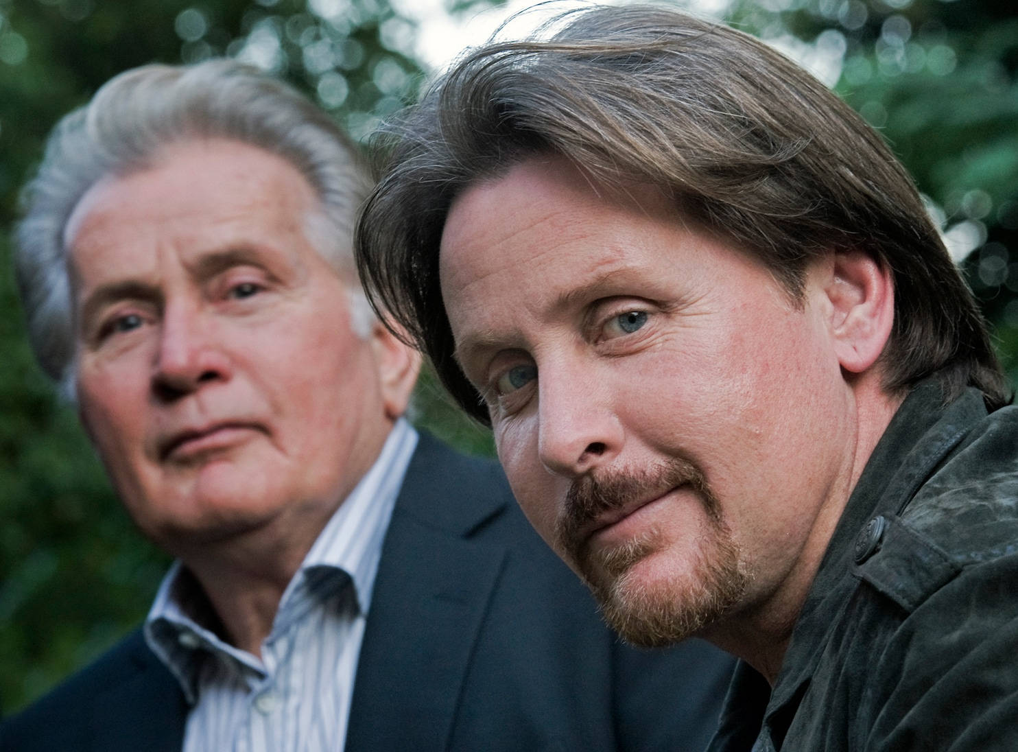 1484x1096 Download Emilio Estevez and Martin Sheen on an excursion in 'The Way' Wallpaper