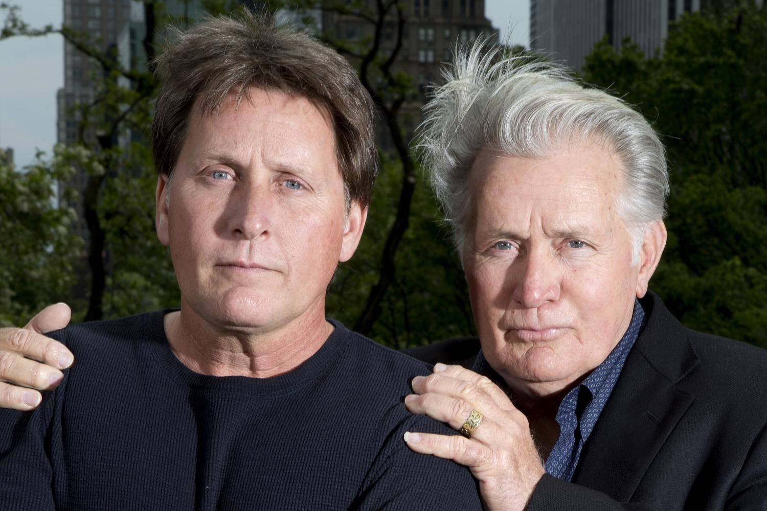 1500x1000 Download Martin Sheen And Emilio Estevez 2012 Photograph Wallpaper