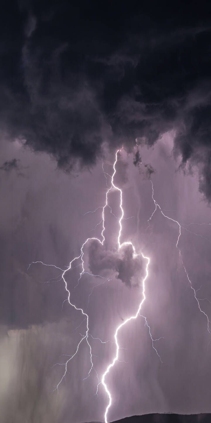 720x1440 Defiant Lightning Gesture Wallpaper