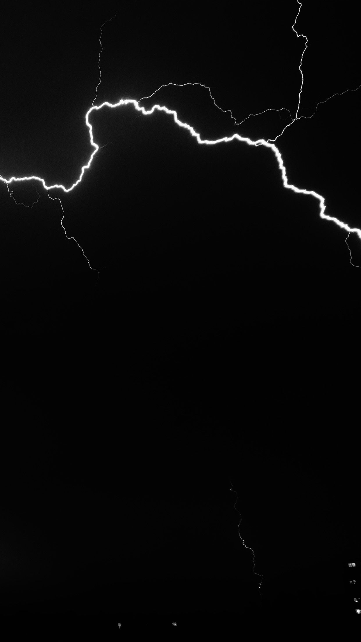 1242x2208 Dark Storm Wallpaper