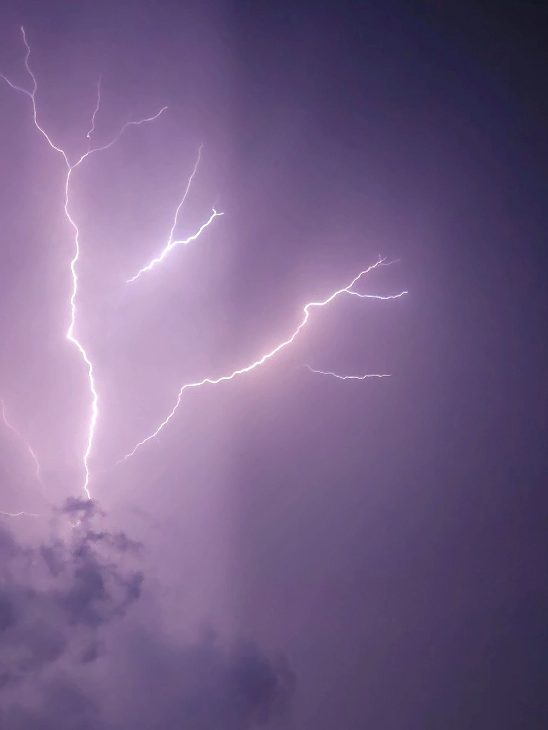 1860x2480 Photo of Clouds With Thunder · Free